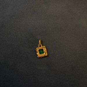 Golden Green zircon Pendant
